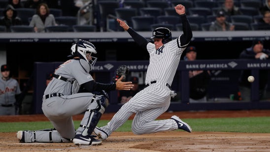 Yanks beat Tigers, lose Stanton and Andujar to injuries