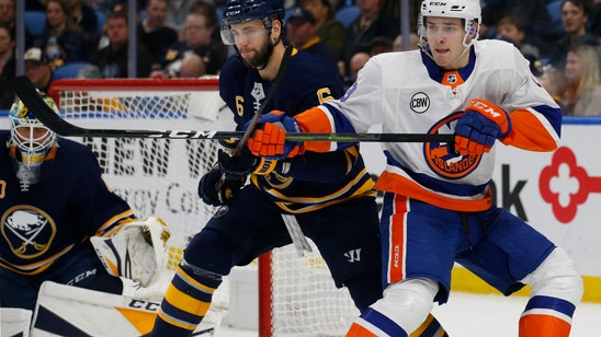 Isles beat Sabres; Trotz moves into 4th on all-time win list