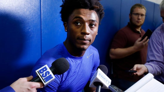 Kentucky sophomore Hagans works on his offense, leadership