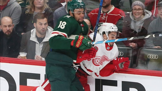 Staal, Zuccarello lead Wild past Red Wings 4-2