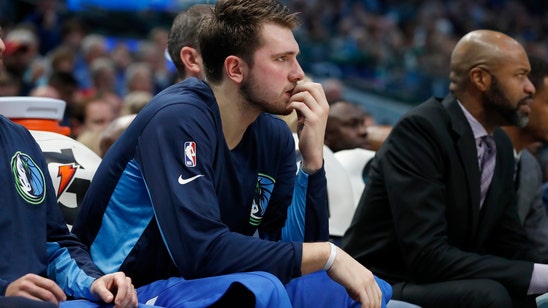 Mavs star Doncic won't return vs Heat after injuring ankle