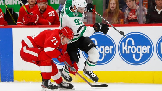 Anthony Mantha's 4th goal gives Red Wings 4-3 win over Stars
