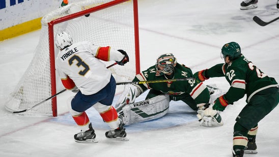 Acciari scores with 5.6 seconds left, Panthers beat Wild 5-4