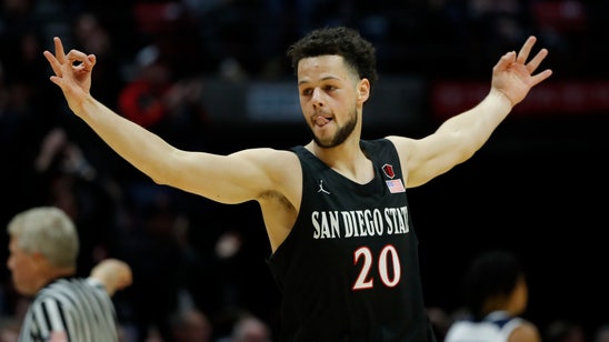 San Diego State stuns Caroline, No. 6 Nevada 65-57