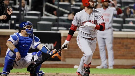 Winker’s homer off Diaz in 9th lifts Reds over Mets 5-4