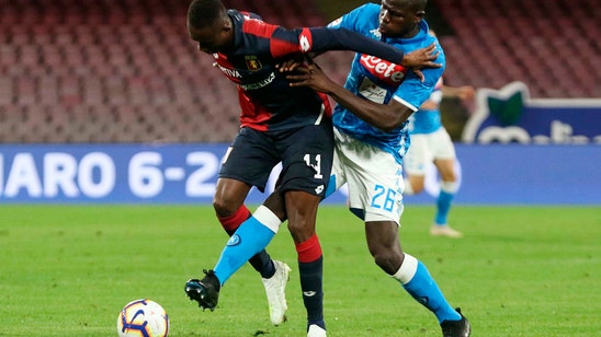 Napoli defender Koulibaly soldiers on after racist incidents