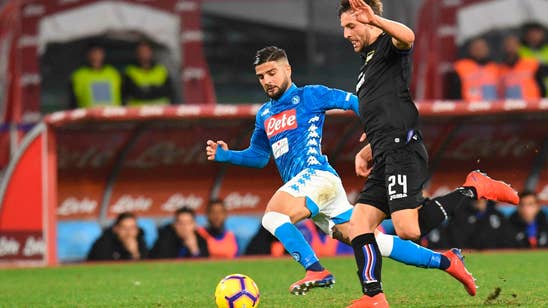 Insigne scores as Napoli beats Sampdoria 3-0 in Serie A