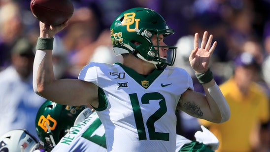 QB Brewer cleared for No. 22 Baylor after taking hard hit