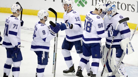 Kucherov, Point lead Lightning past struggling Devils 5-1