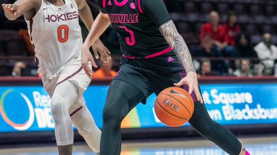 Durr, Fuehring lead No. 2 Louisville past Va. Tech, 72-63