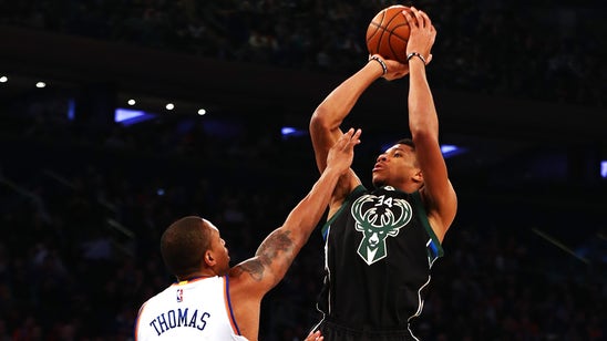 Watch: Giannis Antetokounmpo beats Knicks at buzzer