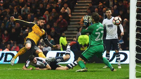 FA Cup: Giroud sends Arsenal past Preston; more third round results