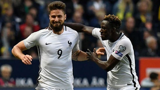 Watch: Giroud scores sensational volley for France in World Cup qualifier