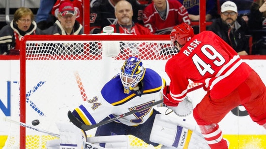 Carolina Hurricanes Stat Review: St. Louis Sings the Blues
