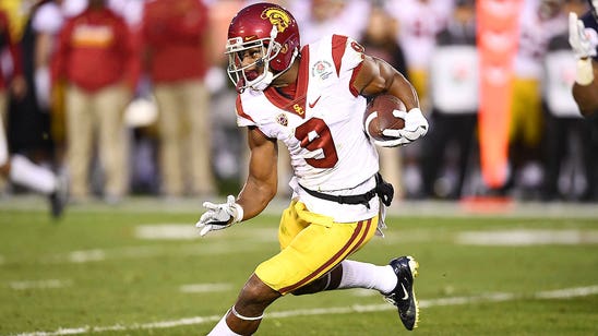 JuJu Smith-Schuster showing off his skills and his personality ahead of NFL draft