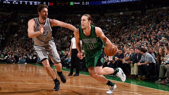 The numbers don't lie: Kelly Olynyk is better with his hair in a bun