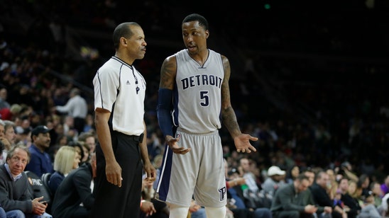 Pistons guard Kentavious Caldwell-Pope suspended two games following traffic arrest