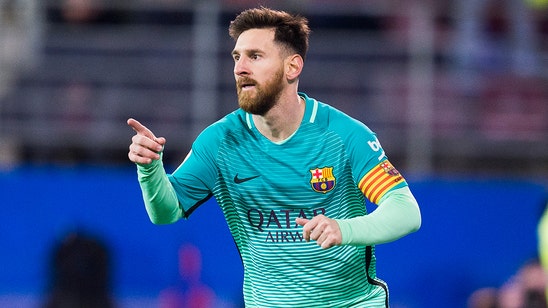 Lionel Messi scores 5th goal in 6 games as Barcelona routs Eibar