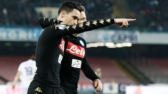 Napoli ousts Fiorentina to reach Coppa Italia semifinals