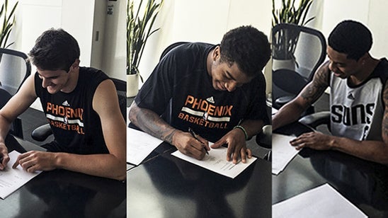 Suns sign 3 draft picks in advance of Las Vegas Summer League