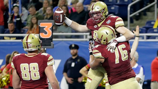 Boston College holds off Maryland for first bowl win since 2007