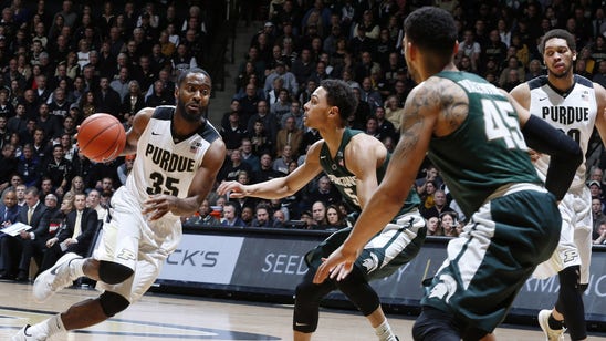 No. 18 Purdue beats No. 8 Michigan State 82-81 in OT