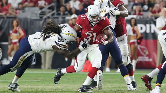 Cardinals rookie Johnson has strong debut, Chargers win on final FG