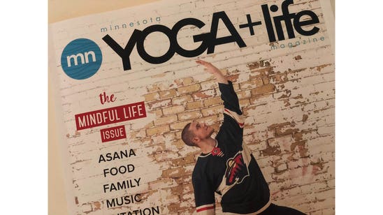 Top Tweets: Wild's Coyle lands yoga magazine cover