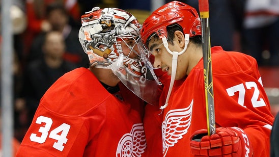 ICE CHIPS: Mrazek, Athanasiou help Wings top Caps on Fedorov Night