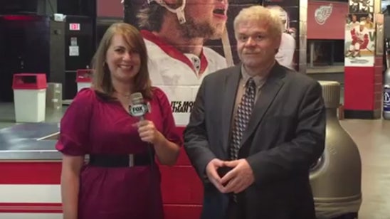 Red Wings postgame 10.9.15 (VIDEO)