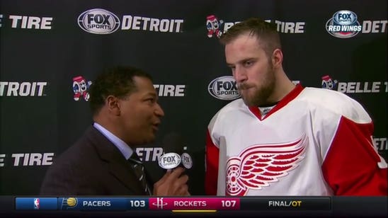 Red Wings LIVE postgame 1.10.16: Riley Sheahan (VIDEO)