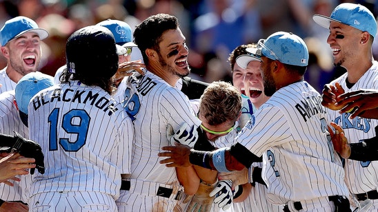 Three Strikes: Arenado's big day helps Rockies keep pace atop crowded NL West