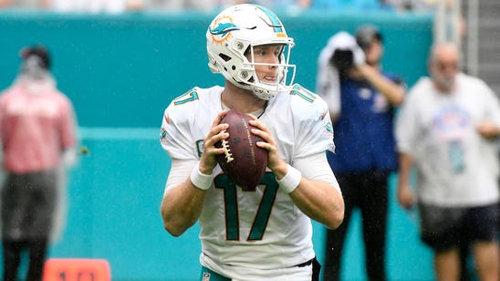 Report: Dolphins QB Ryan Tannehill ruled out vs. Steelers