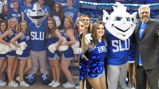 Saint Louis University redesigned its creepy mascot and it's still scary as hell