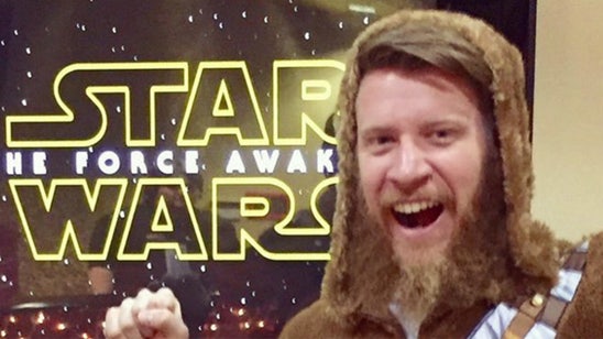 SEE: A's Doolittle went to see 'Star Wars' dressed as Chewbacca