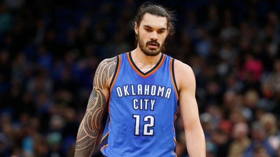 Watch: Steven Adams curses out the rim after missing free throw