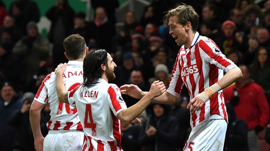 Stoke City improves mid-table position with win over Watford