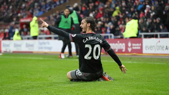 Gabbiadini double as Saints thrash Sunderland 4-0 in EPL