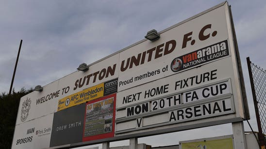 Sutton looks to spring FA Cup shocker on Arsenal