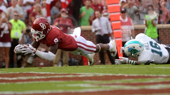 Photos: Sooners stay unbeaten with 56-14 win over Tulane
