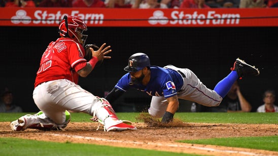 HIGHLIGHTS: Rangers win wild game vs. Angels 3-2 in extra innings