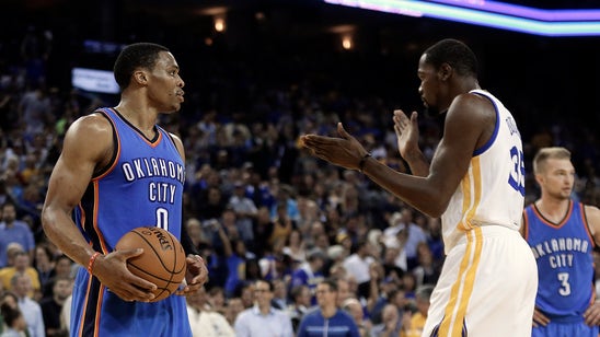 Kevin Durant: Perceived feud with Russell Westbrook is 'fake drama'