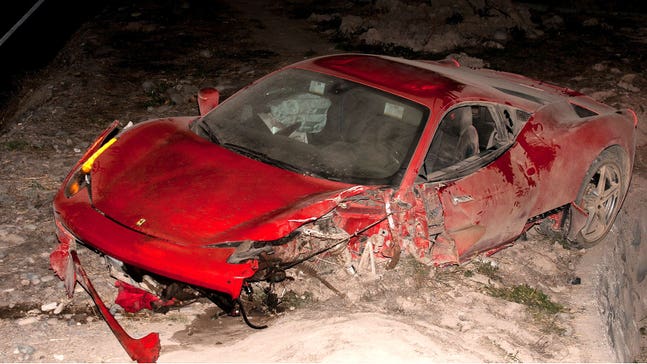 Soccer star Vidal banned from driving after DUI crash in Ferrari