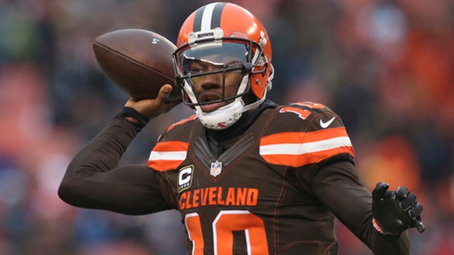Browns' Thomas feels quarterback RG3 could be 'the guy'