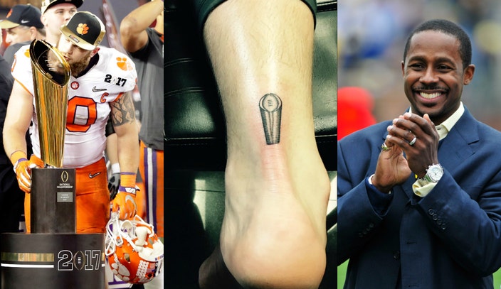 Football tattoo, Tattoos, Tattoos for guys