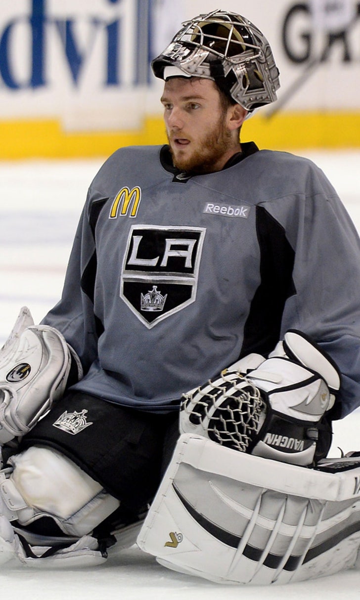Jonathan Quick 'fine' after leaving practice early FOX Sports
