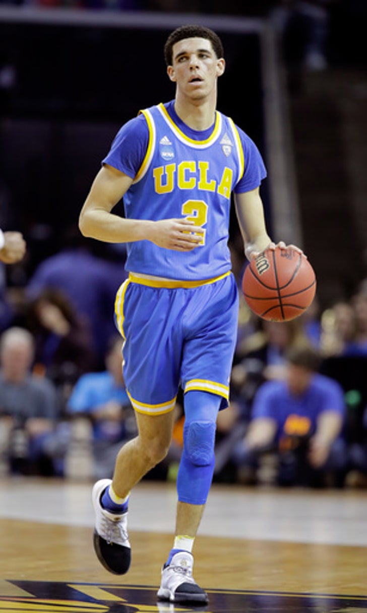 Lavar Ball S Company Unveils Son Lonzo Ball S 495 Shoes Fox Sports