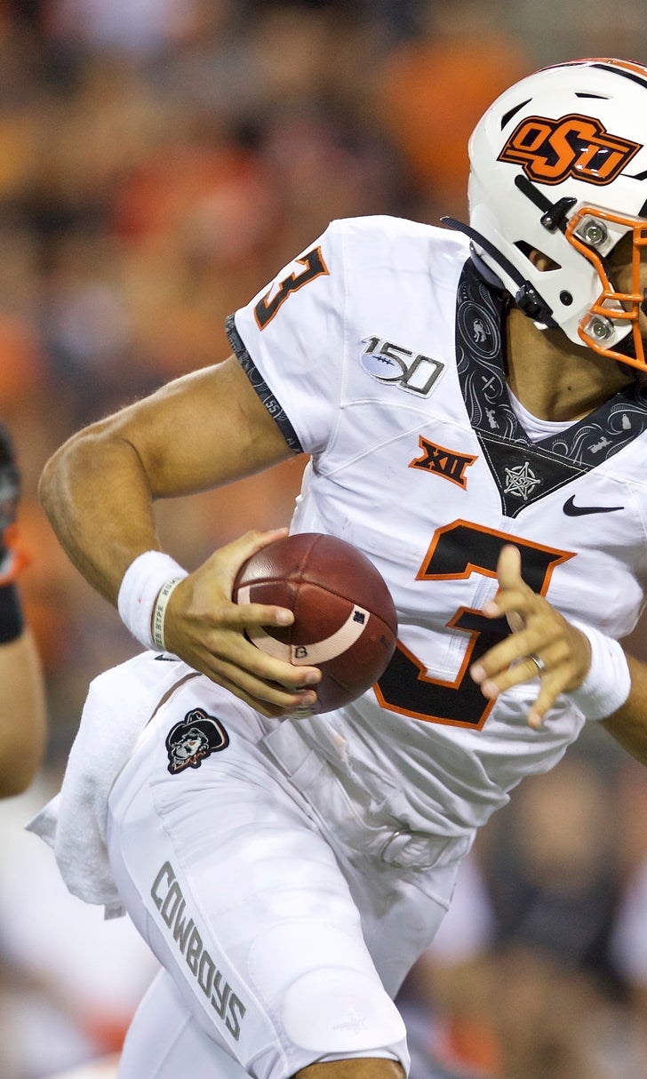 Freshman QB Sanders impressive in Oklahoma State debut FOX Sports