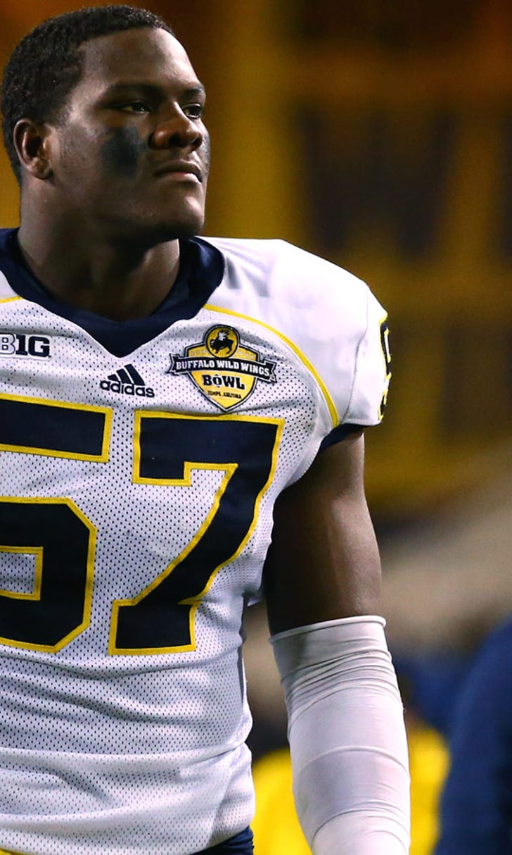Michigan's Frank Clark arrested for domestic violence | FOX Sports