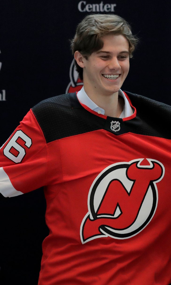 Jack Hughes shows smarts in Devils prospects' losing debut FOX Sports